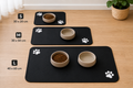 TAPIS DE GAMELLE EN SILICONE ANTIDÉRAPANT ET ANTI-DEBORDEMENT